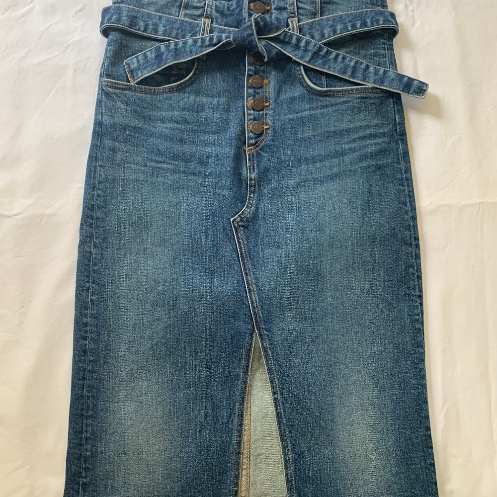 Veronica Beard Denton Corset Skirt